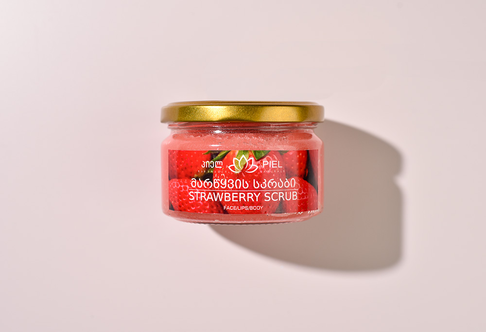 Strawberry scrub