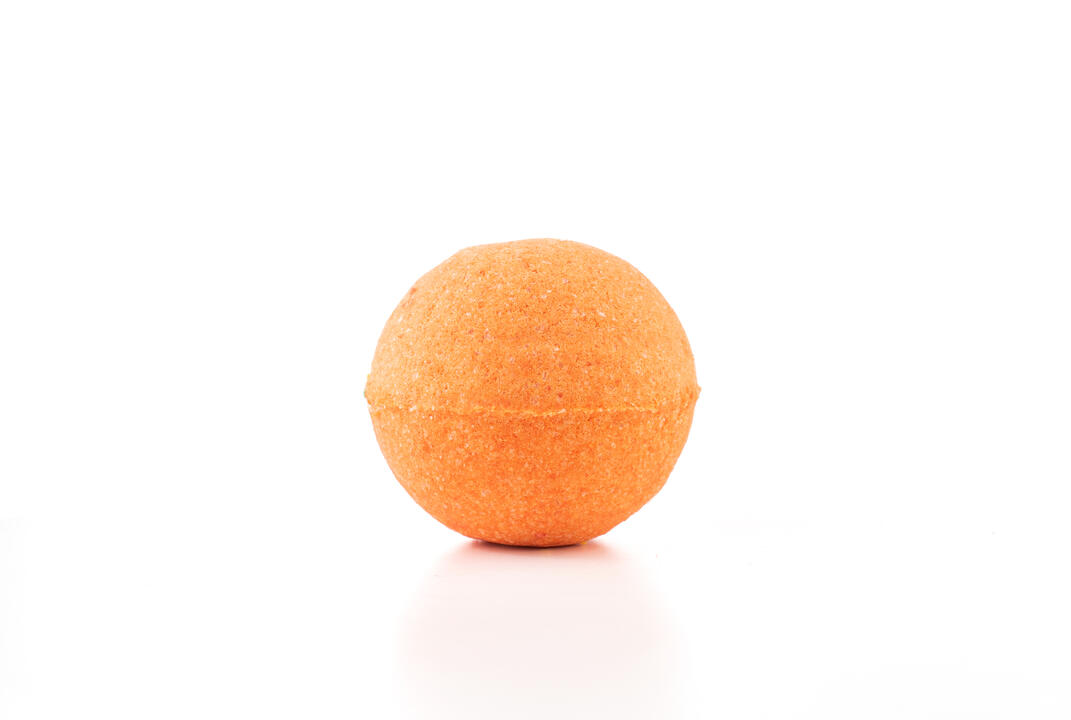 Bath bomb orange